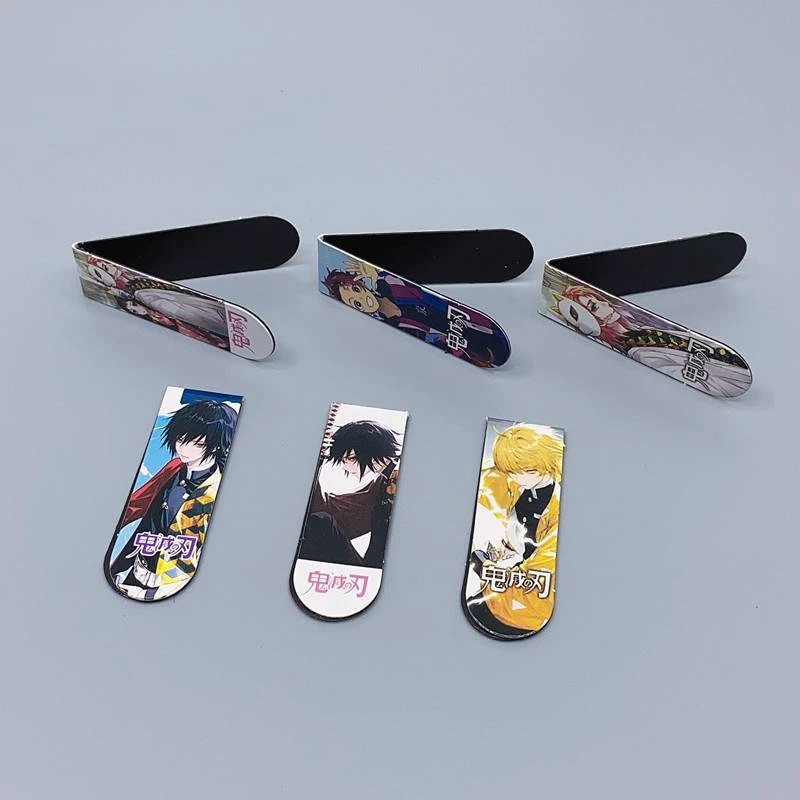 6 Pcs Anime Cute Metal Magneti - Bookmark Magnetic Clip reseña y precio