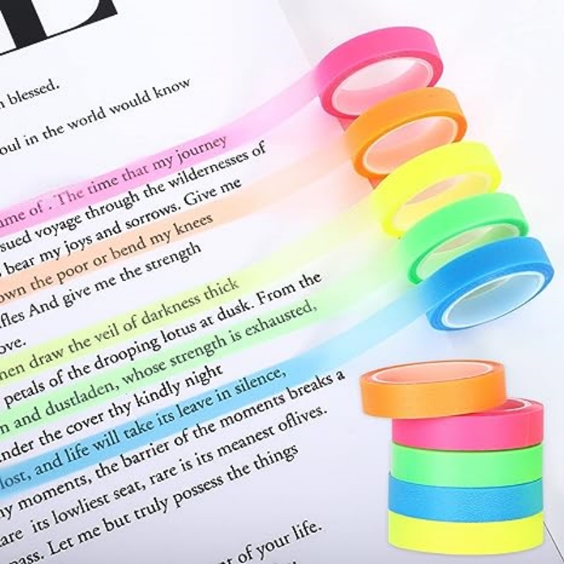 5 Rolls Multicolor Writable St - Correction Tape Roller reseña y precio
