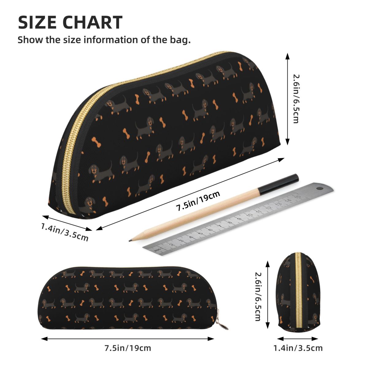 Black And Tan Dachshund Sausag - Tan Stationery & Office Supply reseña y precio