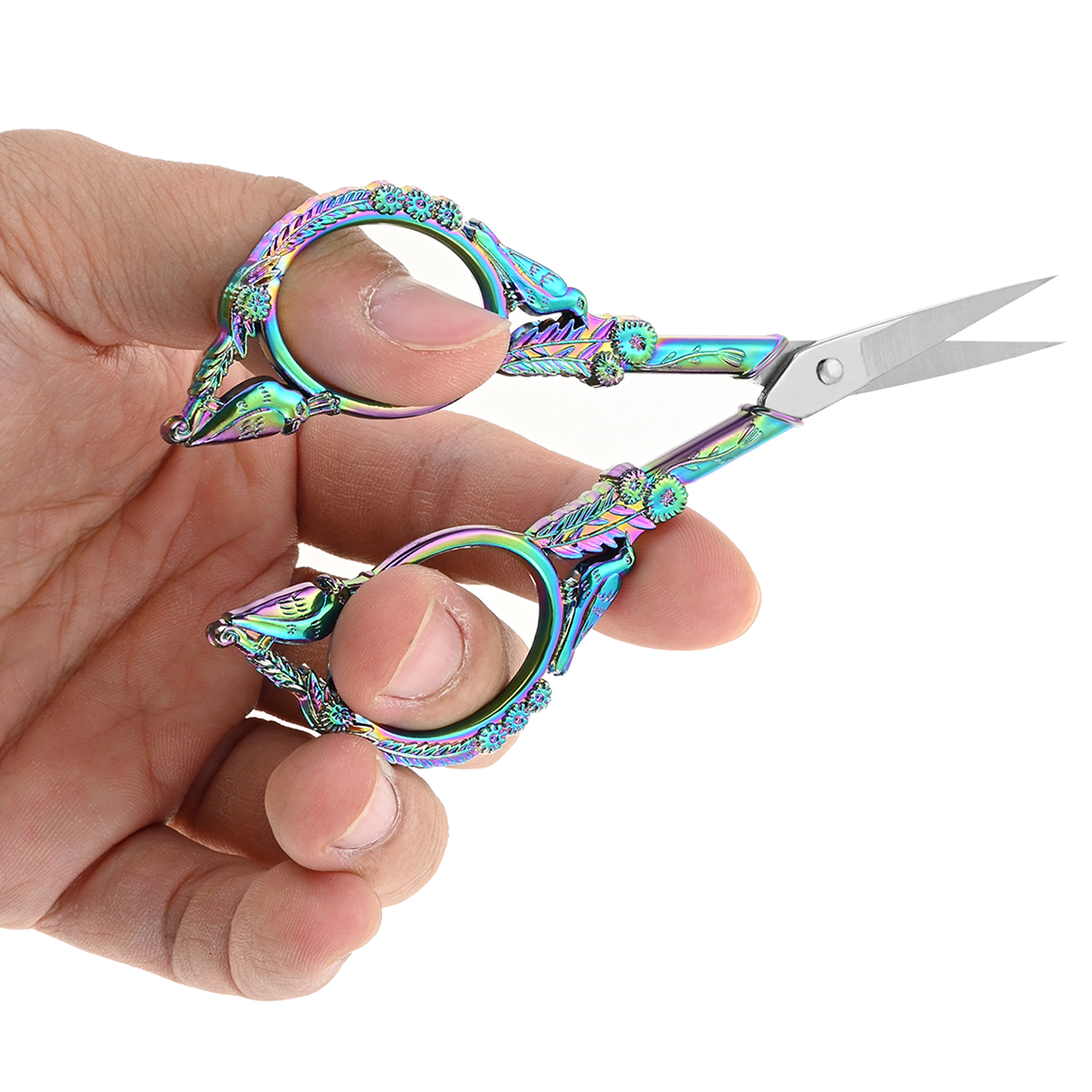 Retro Embroidery Scissors with - Scissors Stainless Craft reseña y precio