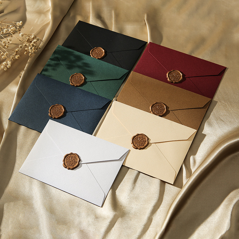 10 set 16x11cm Greeting Cards  - Wax Seal Stamp Kit reseña y precio
