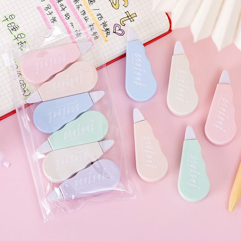 6Pcs/set Cute Macaron Color Co - Correction Tape Roller reseña y precio