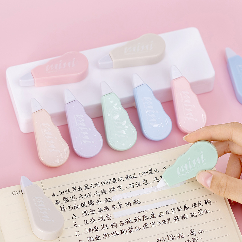6Pcs/set Cute Macaron Color Co - Correction Tape Roller reseña y precio