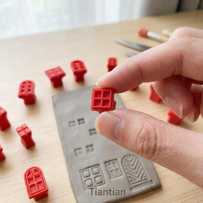 25pcs Plastic Clay Stamp & Mol - Wax Seal Stamp Kit reseña y precio