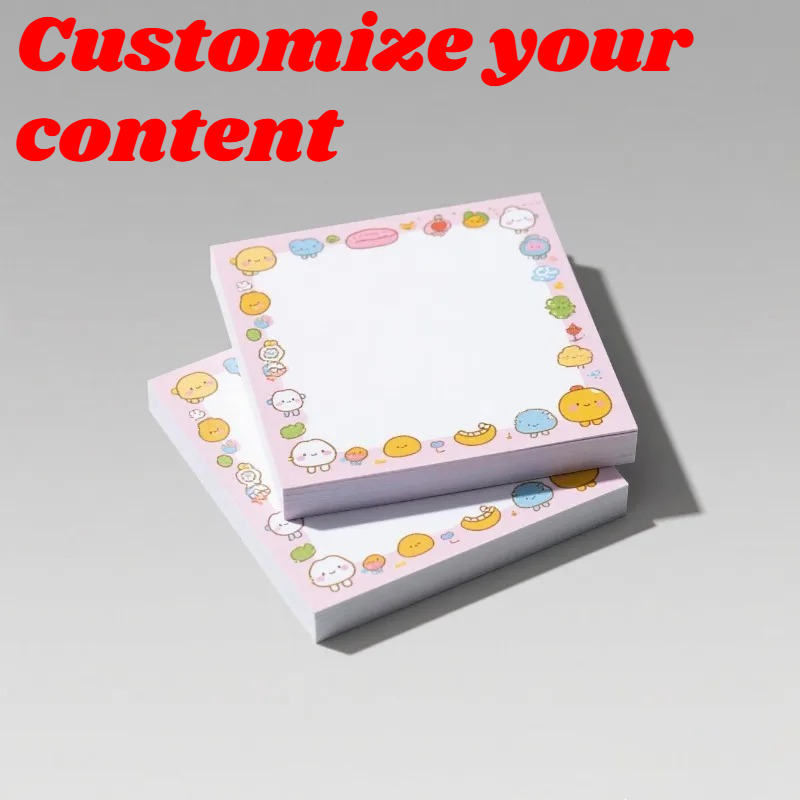 20pcs 7x7cm Custom Sticky Note - Memo Pad Sticky reseña y precio