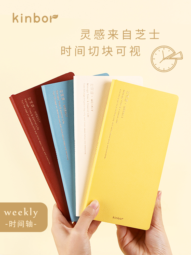 Kinbor Weekly Planner Notebook - Graph Paper Pad reseña y precio