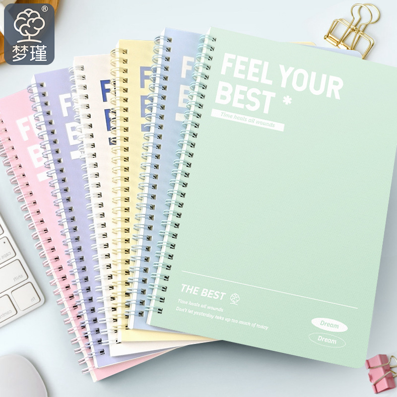A5 B5 Thickened Spiral Noteboo - Graph Paper Pad reseña y precio
