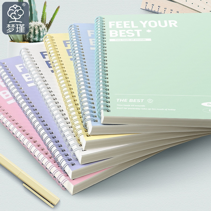 A5 B5 Thickened Spiral Noteboo - Graph Paper Pad reseña y precio