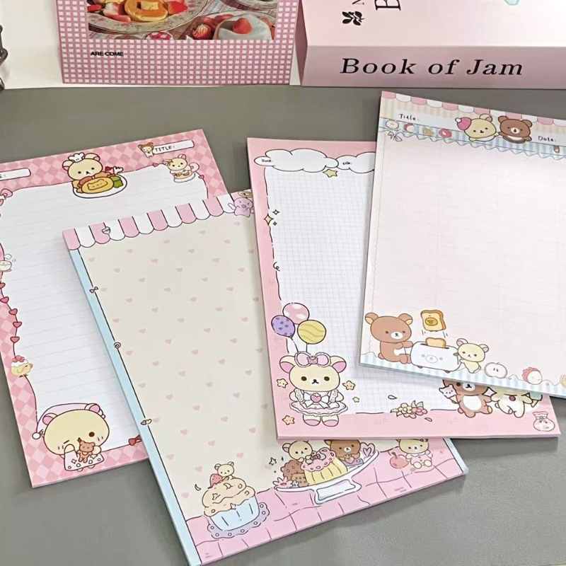 Cute Rilakkuma B5 Notebook Set - Stationery Office Items List reseña y precio