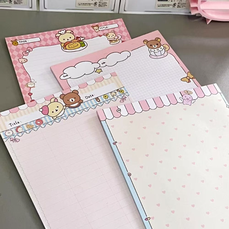 Cute Rilakkuma B5 Notebook Set - Stationery Office Items List reseña y precio