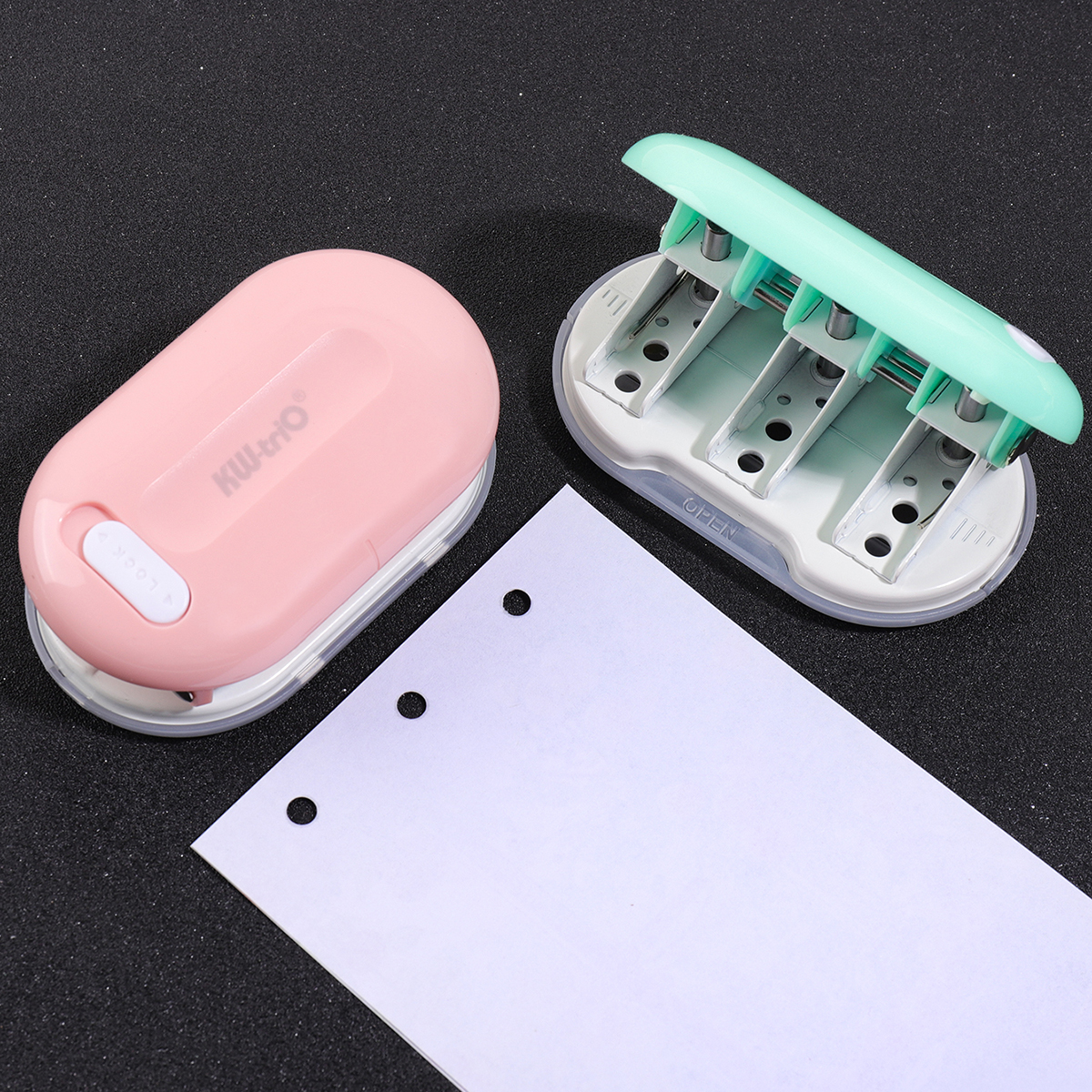 1 PC 3-Hole Round Paper Punch, - Paper Punch 3 Hole reseña y precio