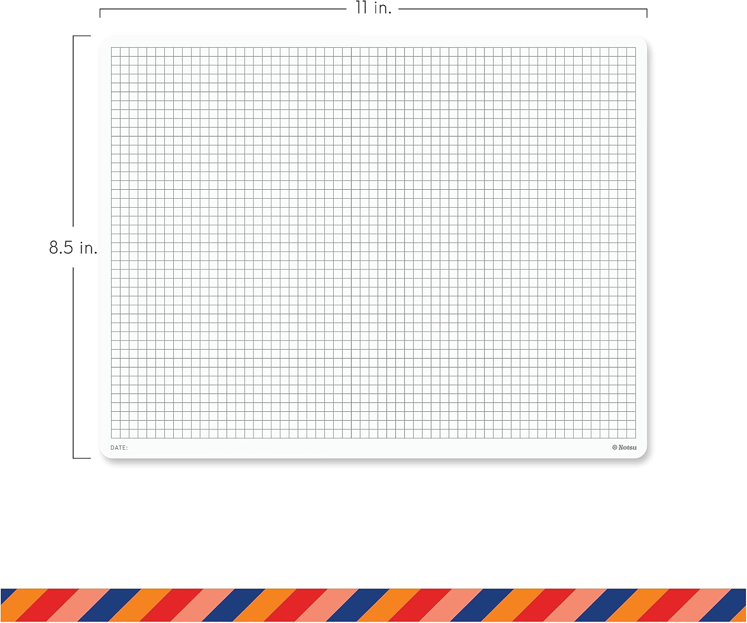 Graph Notepads 8.5x11 inch 2 P - Graph Paper Pad reseña y precio