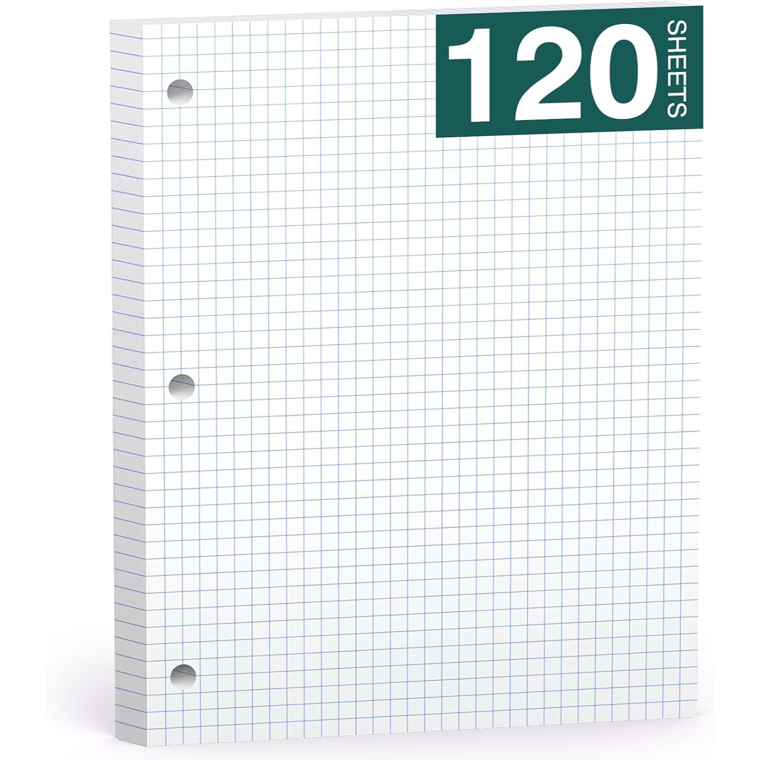Loose Leaf Graph Paper Noteboo - Paper Punch 3 Hole reseña y precio