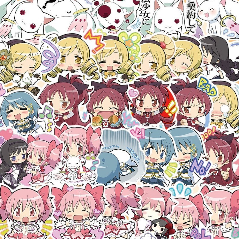 48 PCS Cartoon Puella Magi Mad - Memo Pad Sticky reseña y precio