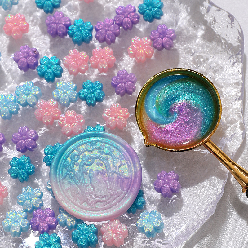 90pcs Mixed Color Glitter Saku - Wax Seal Stamp Kit reseña y precio