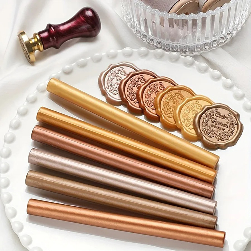 6Pcs Wax Seal Sticks 26Colors  - Wax Seal Stamp Kit reseña y precio