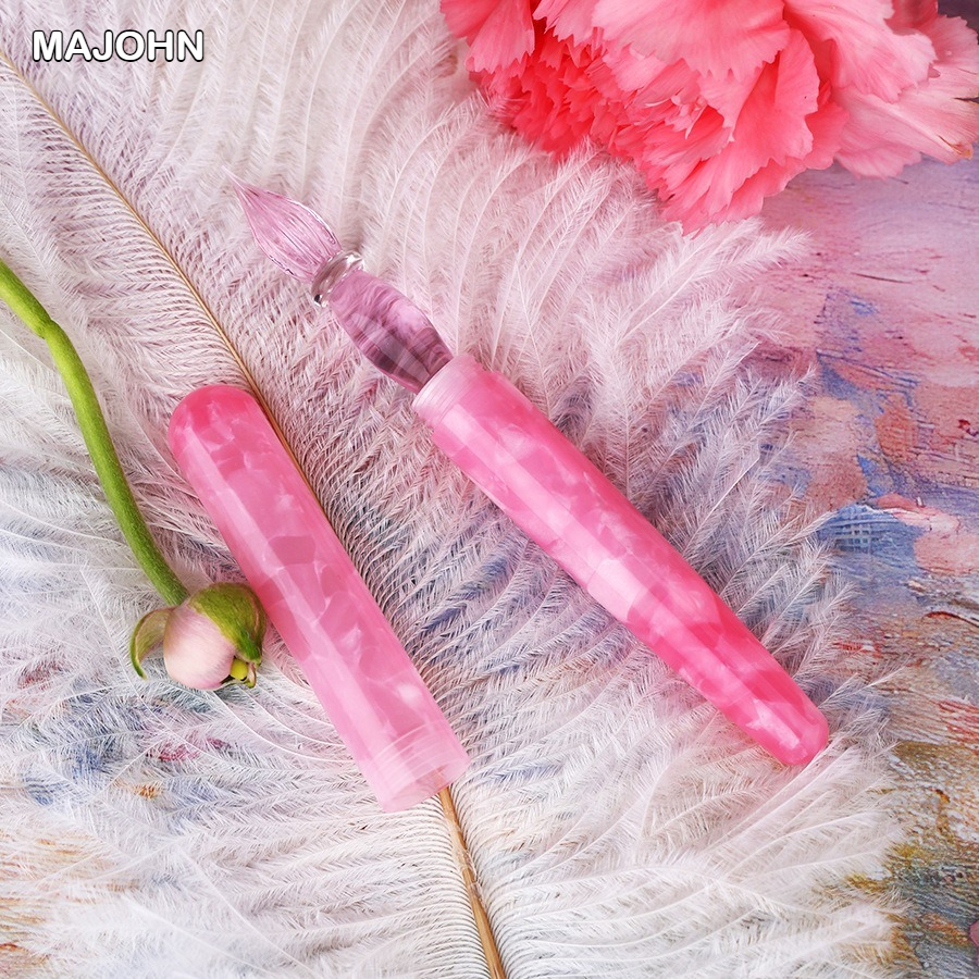 MAJOHN N10 Resin Handmade Glas - Fountain Pen Ink reseña y precio