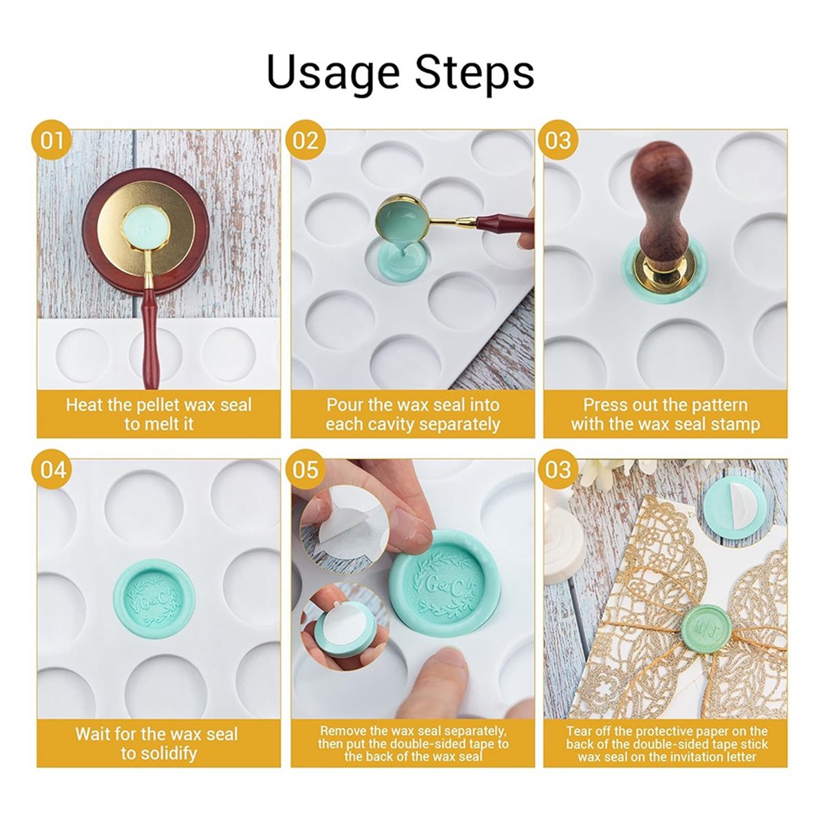 2026 New Tool Wax Seal Mold Ki - Wax Seal Stamp Kit reseña y precio