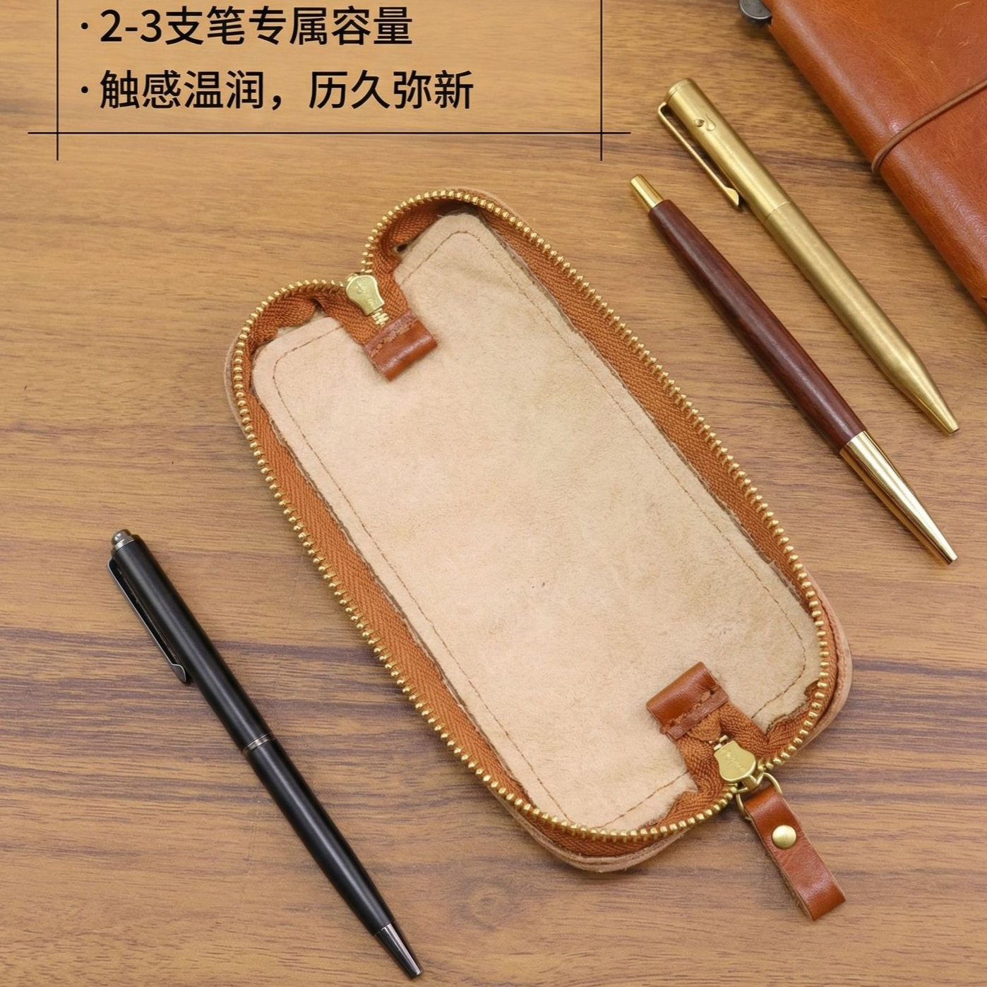 Vintage vegetable-tanned Leath - Tan Stationery & Office Supply reseña y precio