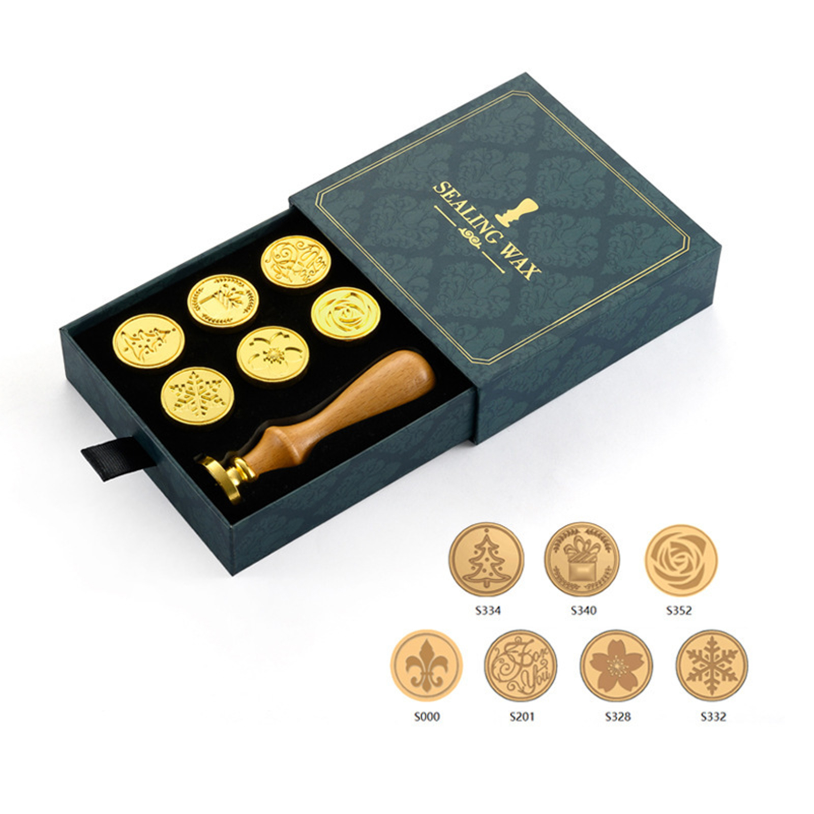 Wax Seal Stamp Kit Retro Vinta - Wax Seal Stamp Kit reseña y precio