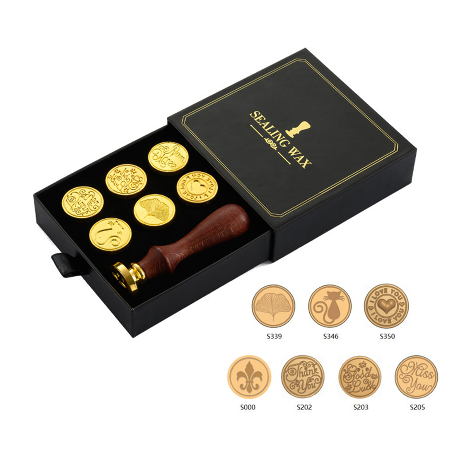 Wax Seal Stamp Kit Retro Vinta - Wax Seal Stamp Kit reseña y precio