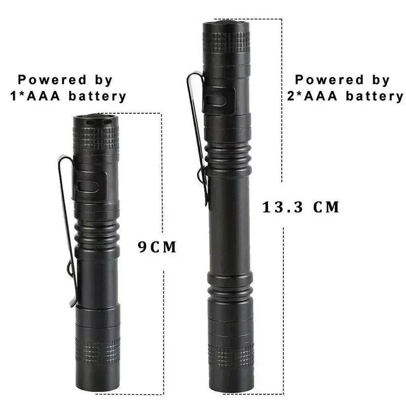 Portable Mini LED Pen Flashlig - Stationery Supply reseña y precio