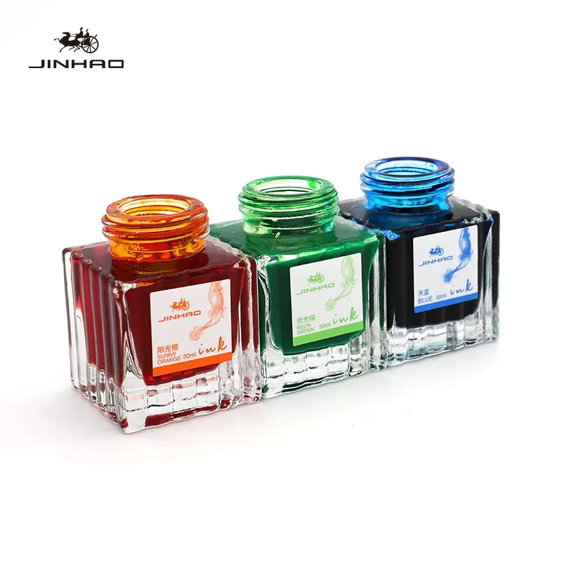 JINHAO 50/30ml Muilt Color Sig - Calligraphy Ink Bottle reseña y precio