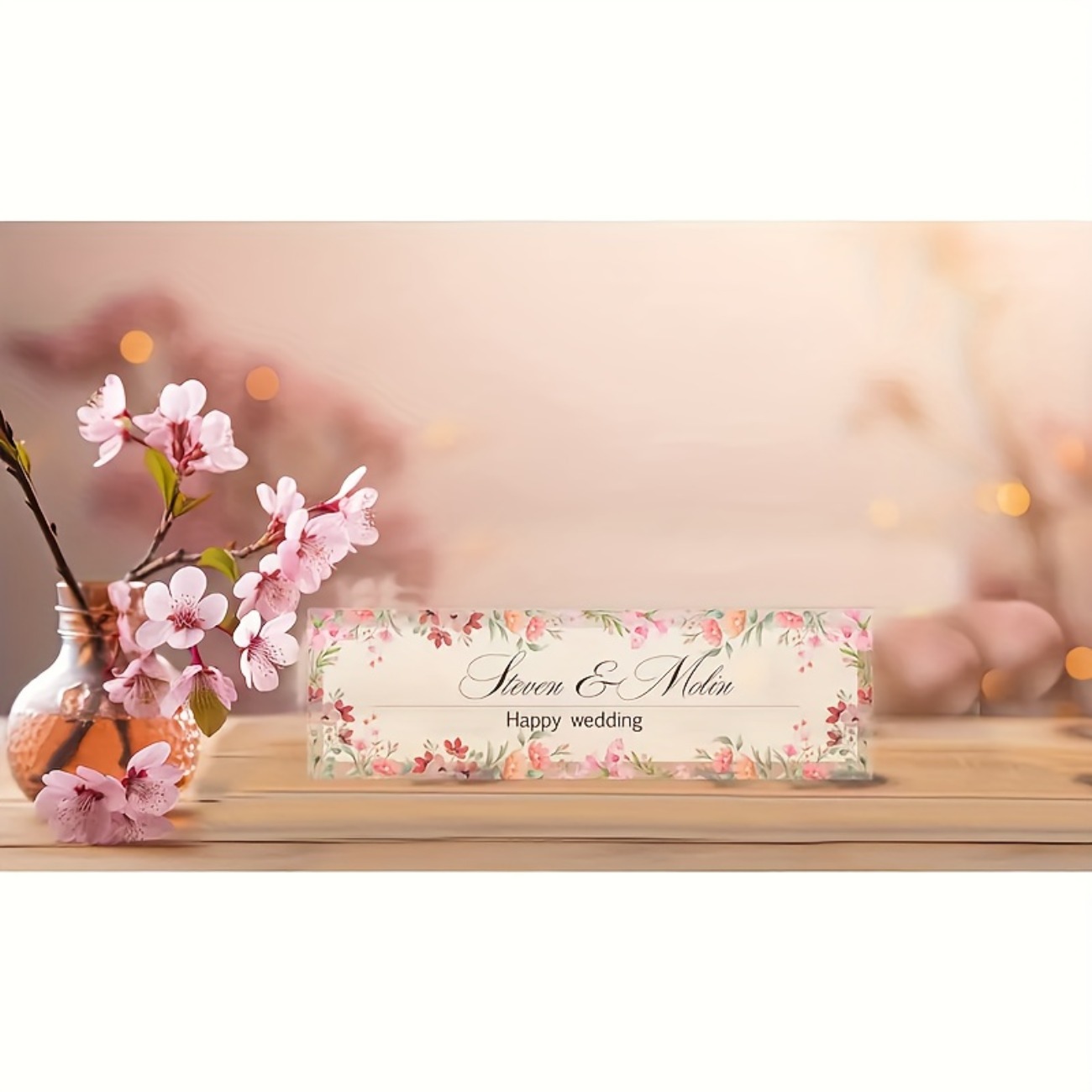 Personalized Acrylic Desk Name - Desk Name Plate reseña y precio