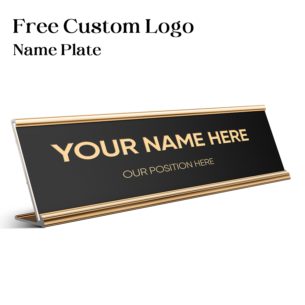 Free Personalized Custom Offic - Desk Name Plate reseña y precio