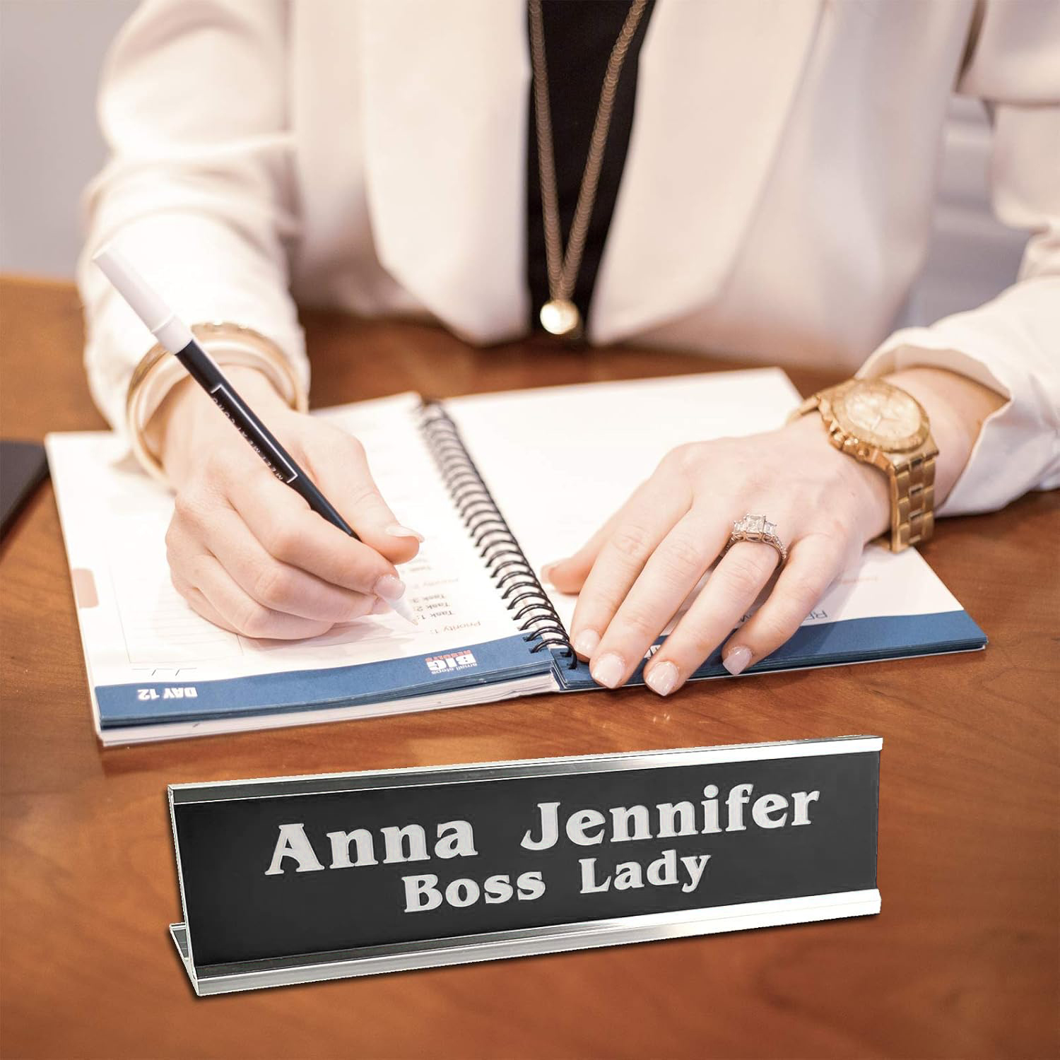 Free Personalized Custom Offic - Desk Name Plate reseña y precio