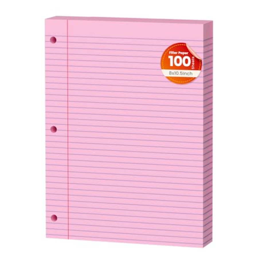 Loose Leaf Paper 00 Sheets Col - Paper Punch 3 Hole reseña y precio
