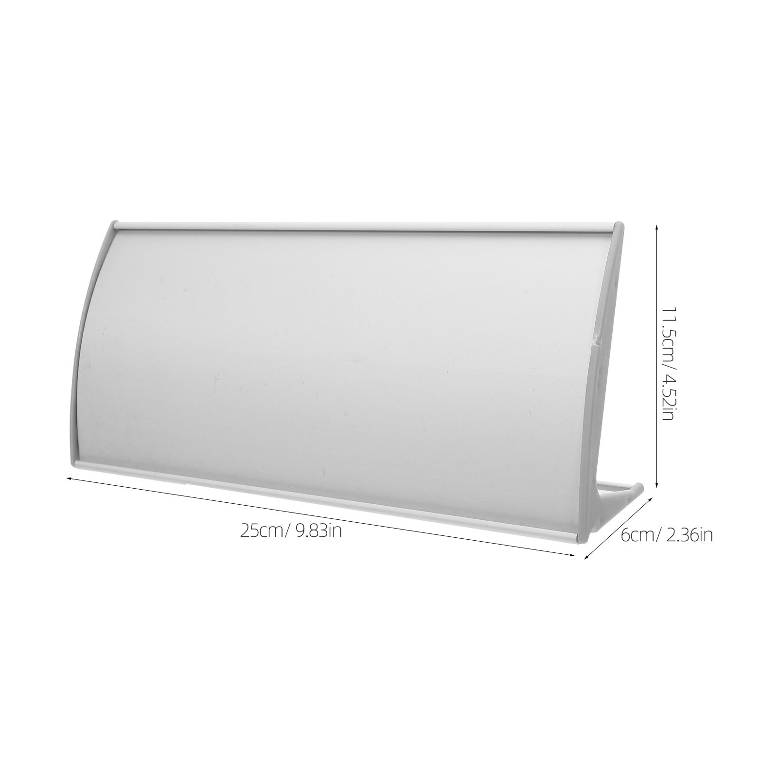Blank Arched Desk Name Plate H - Desk Name Plate reseña y precio