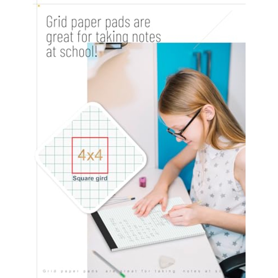 Graph Paper Pad 11, 2 Pack, 44 - Graph Paper Pad reseña y precio