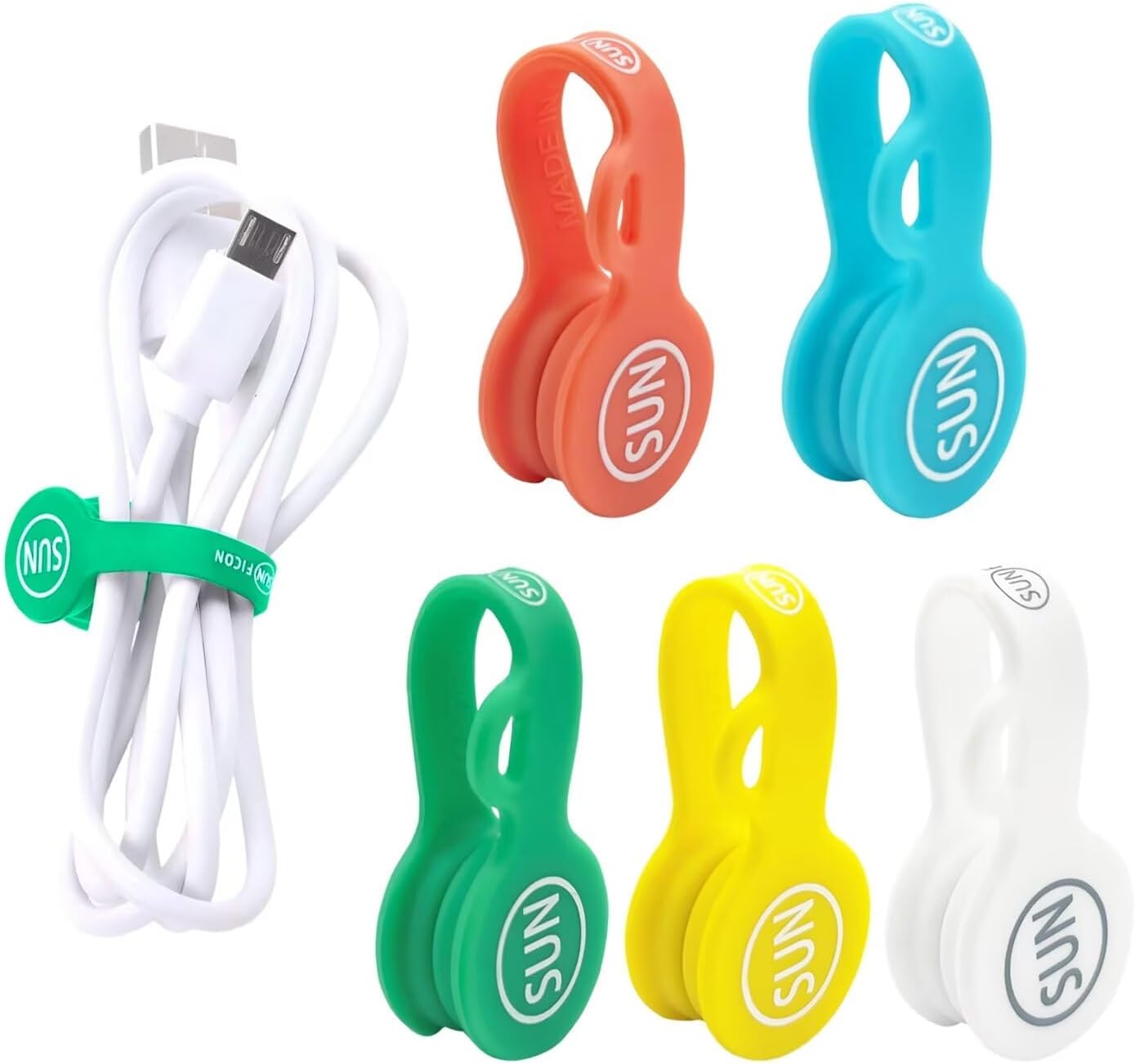 Magnetic Silicone Cable Ties 1 - Bookmark Magnetic Clip reseña y precio