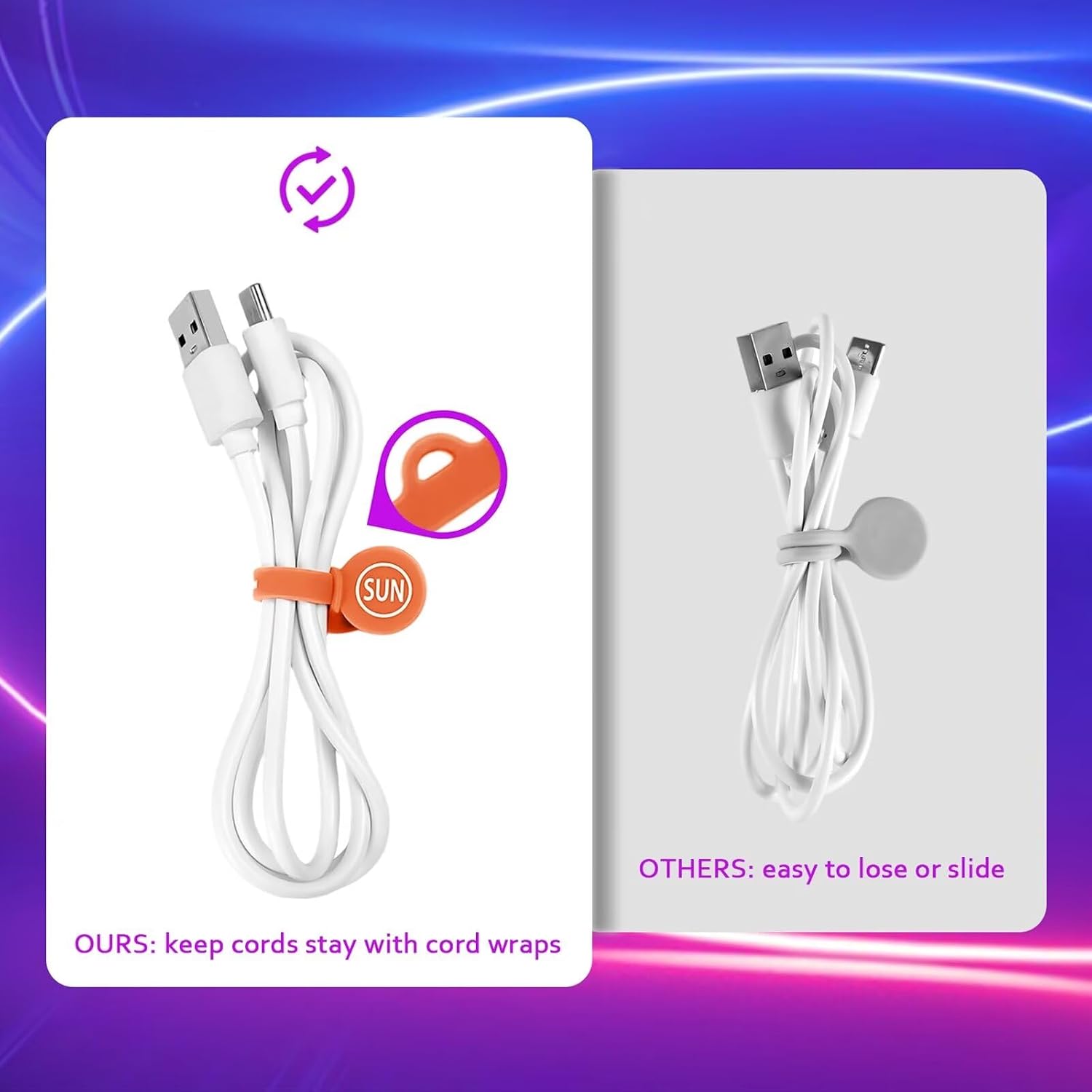 Magnetic Silicone Cable Ties 1 - Bookmark Magnetic Clip reseña y precio
