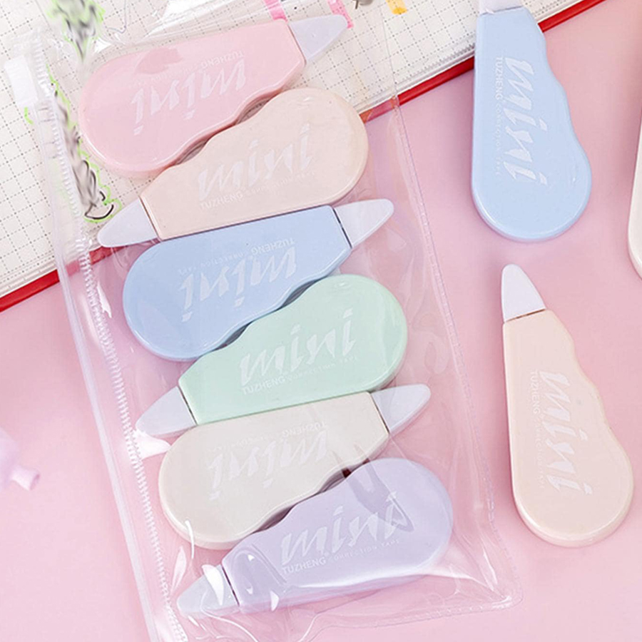 1 Set/6 Piece Cute Kawaii Maca - Correction Tape Roller reseña y precio