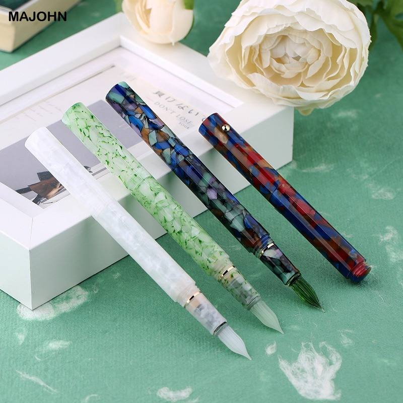 MAJOHN N8 Resin Glass Dip Pen  - Fountain Pen Ink reseña y precio