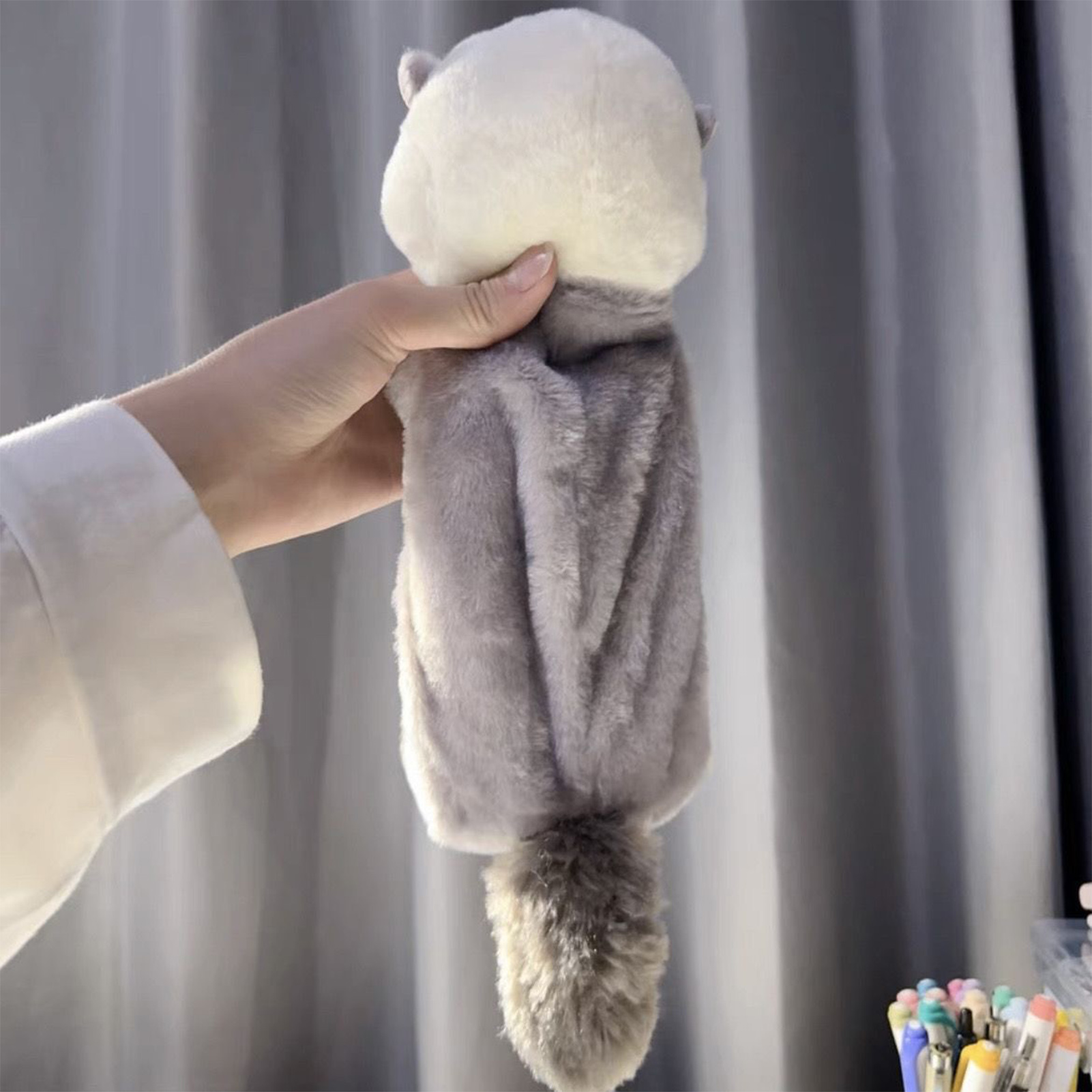 Creative Plush Toy Pencil Case - Stationery Supply reseña y precio