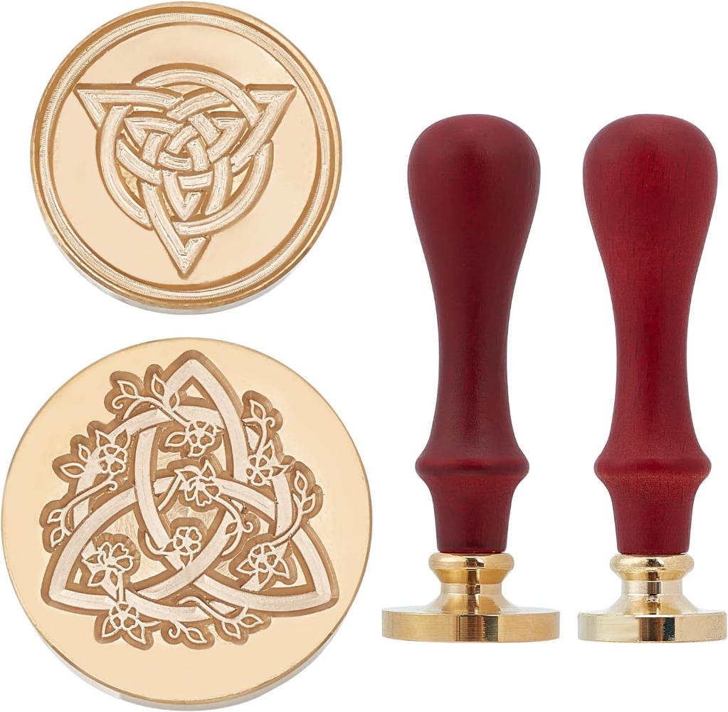 2 Set Celtic Knot Wax Seal Sta - Wax Seal Stamp Kit reseña y precio