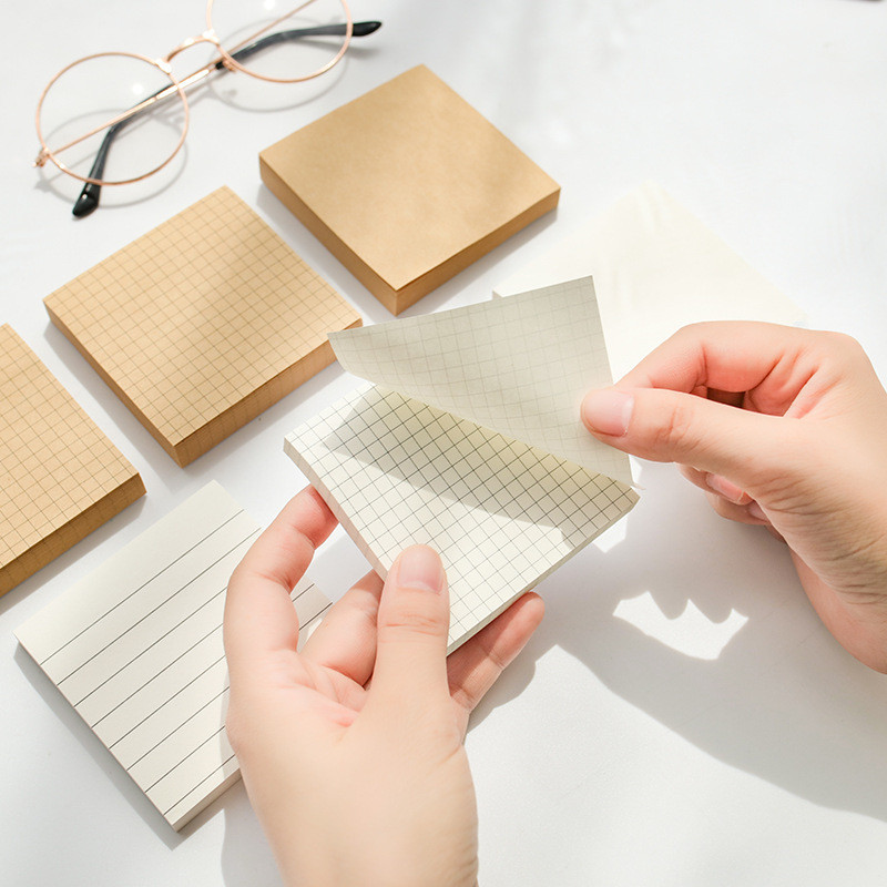 80 Sheets Memo Pad Sticky Note - Office Stationery Supply List reseña y precio