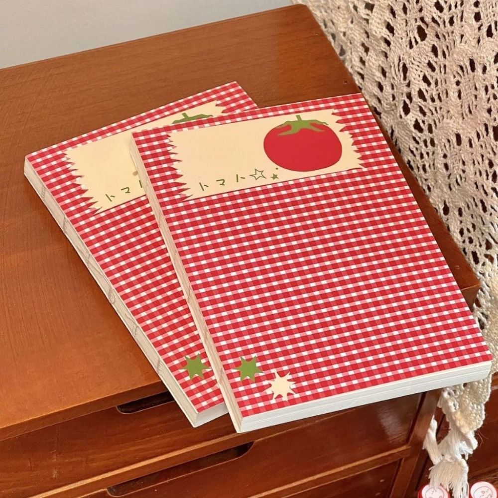 A6 Cute Tomato Notebook Pocket - Graph Paper Pad reseña y precio