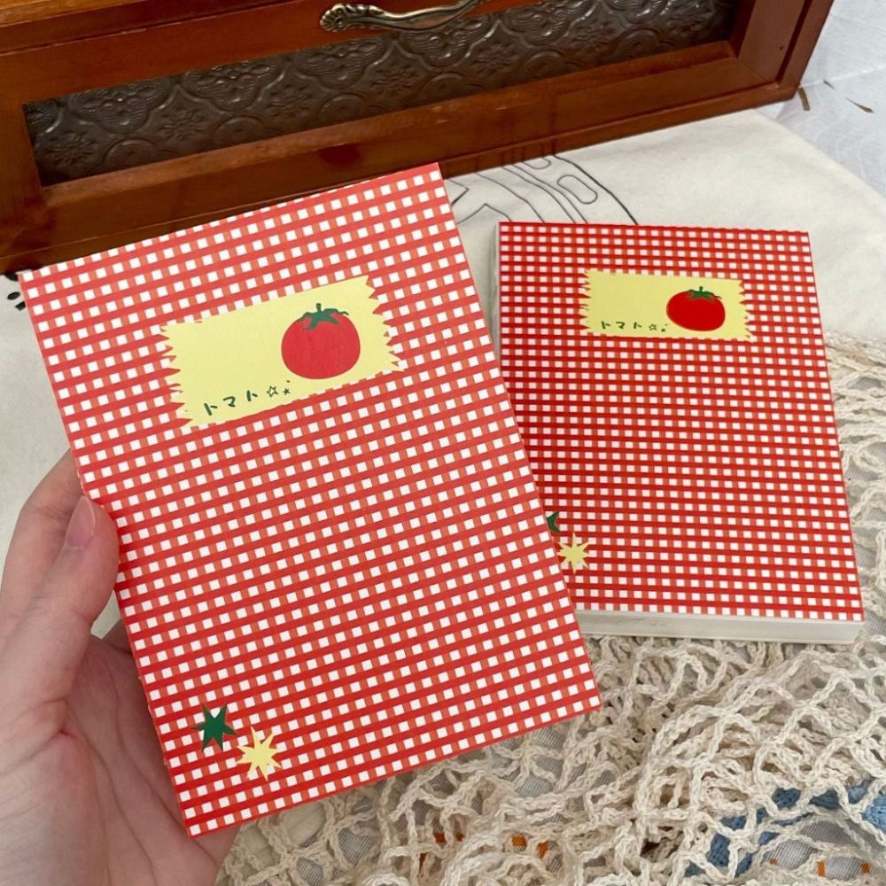 A6 Cute Tomato Notebook Pocket - Graph Paper Pad reseña y precio