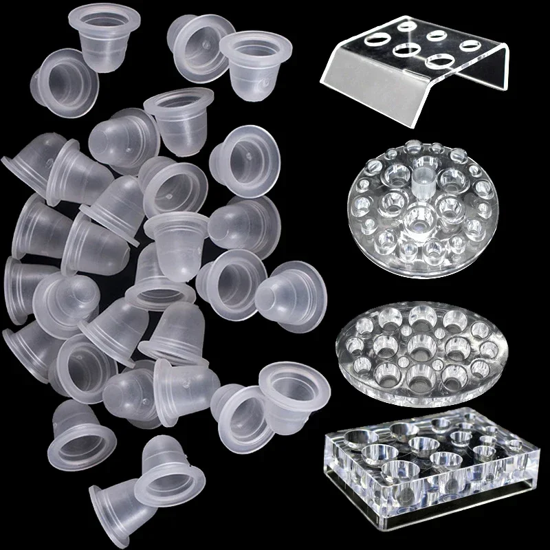 Acrylic Tattoo Ink Cup Stand H - Calligraphy Ink Bottle reseña y precio