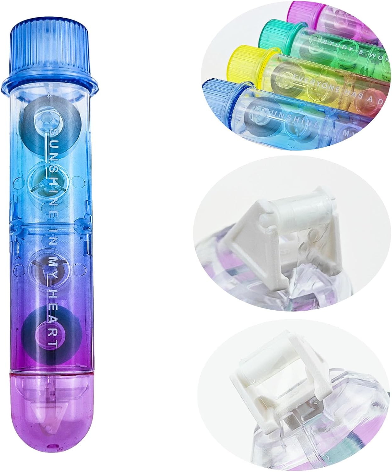 4 PACK 2 In1 White Out Correct - Correction Tape Roller reseña y precio