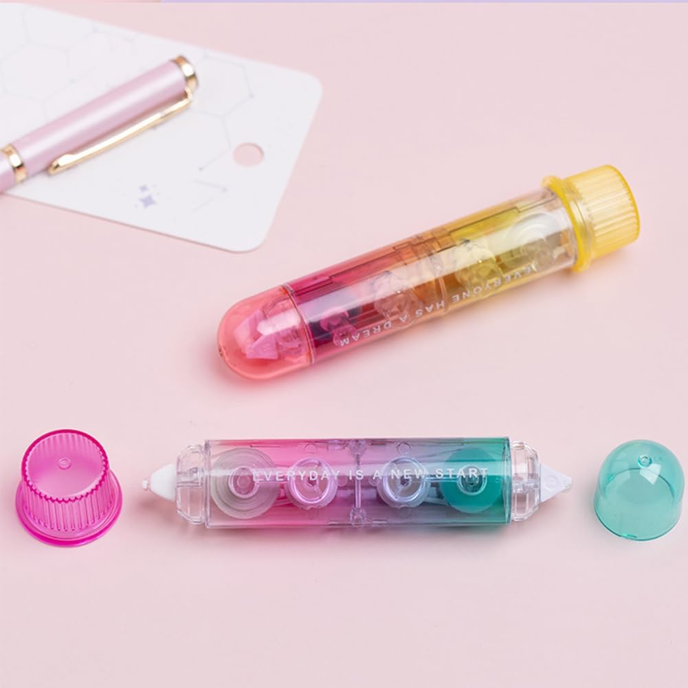 4 PACK 2 In1 White Out Correct - Correction Tape Roller reseña y precio