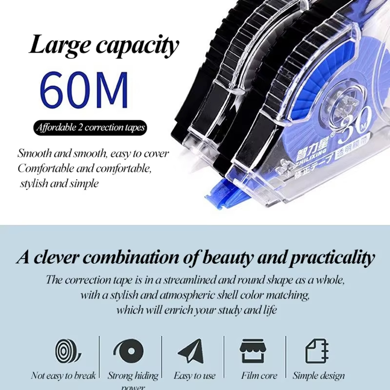 6pcs/Set School Correction Tap - Correction Tape Roller reseña y precio