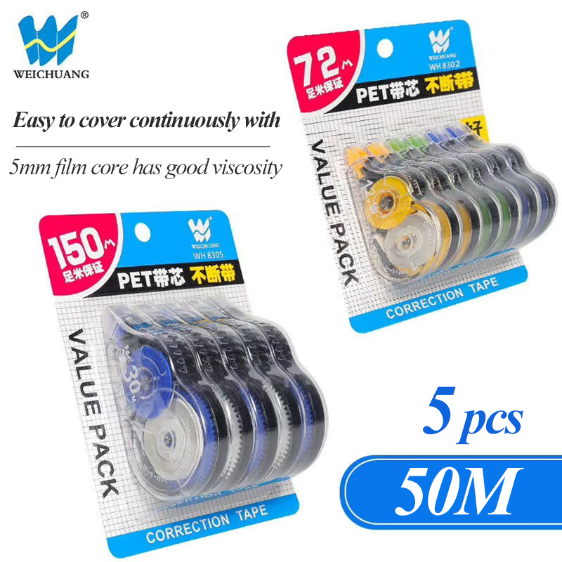 6pcs/Set School Correction Tap - Correction Tape Roller reseña y precio