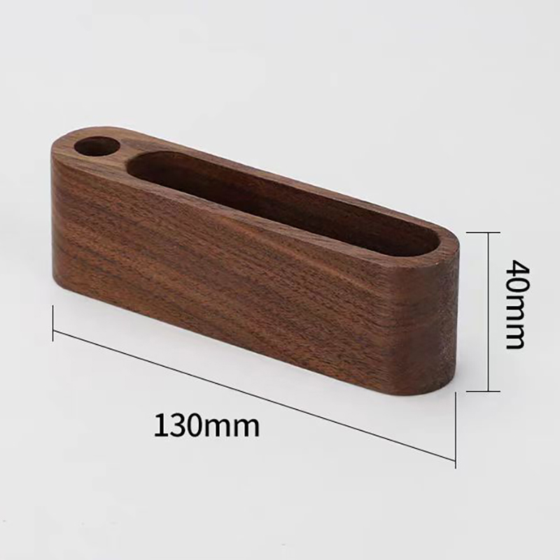 Business Card Holder Wooden Or - Desk Name Plate reseña y precio