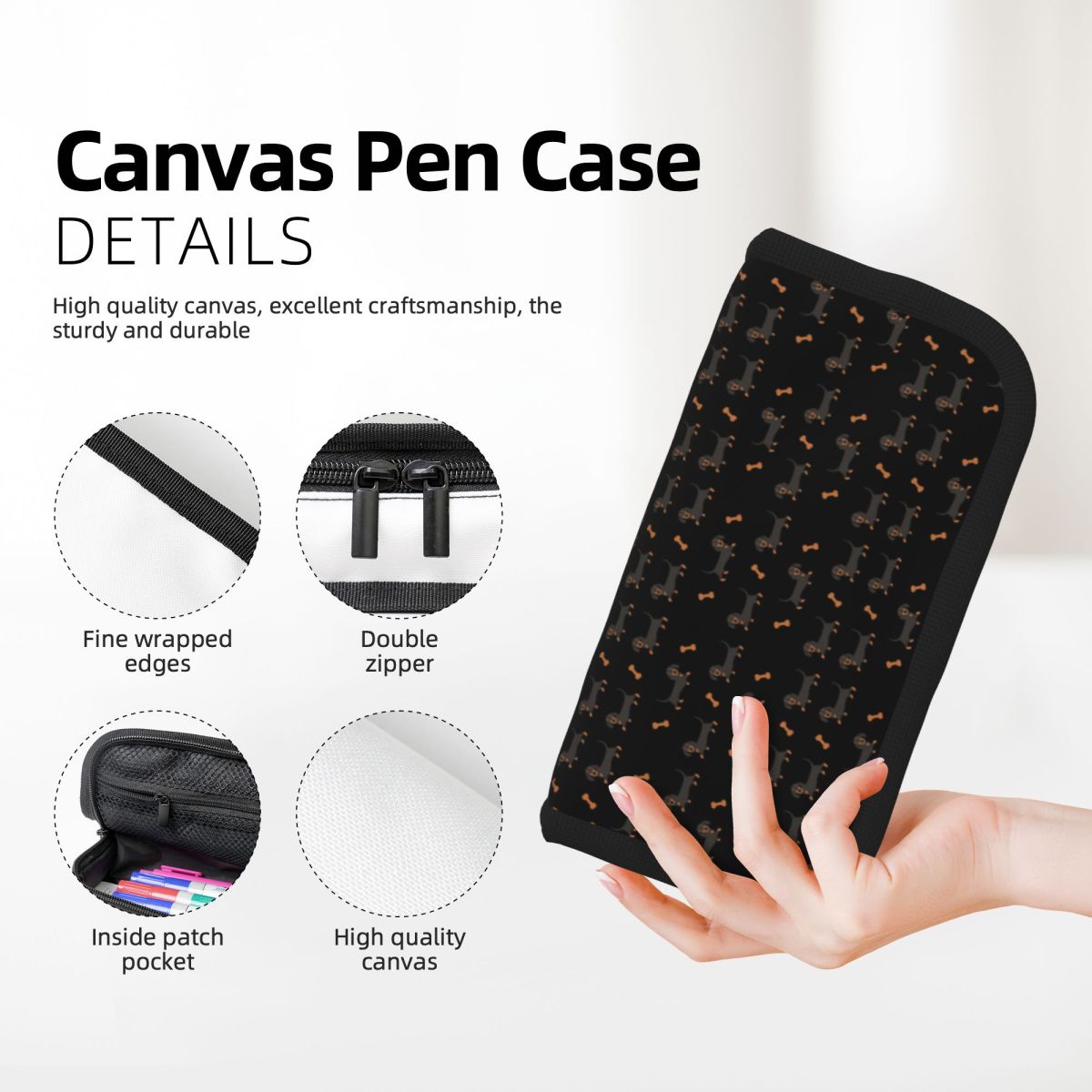 Black And Tan Dachshund Sausag - Tan Stationery & Office Supply reseña y precio