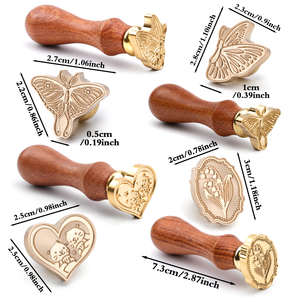 1set Wax Seal Stamp Kit, Butte - Wax Seal Stamp Kit reseña y precio